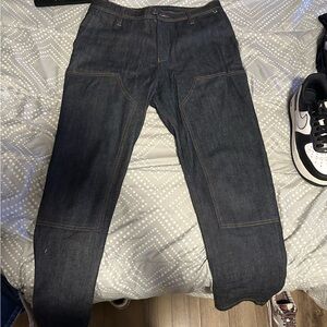 Armani Exchange Black Relaxed Jeans Classic Style